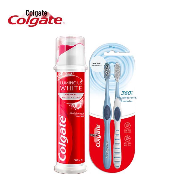 

Набор зубных паст Colgate 5X Удаление пятен Сияющая белизна