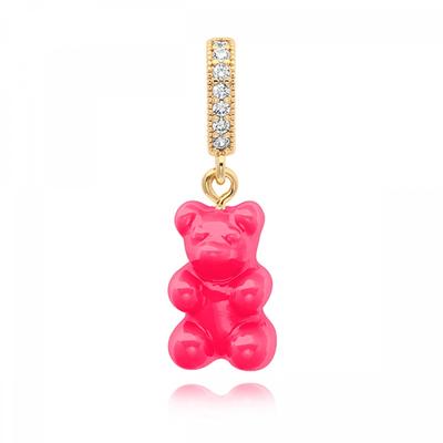         Nostalgia Bear Cosmopolitan Pave Connector                            