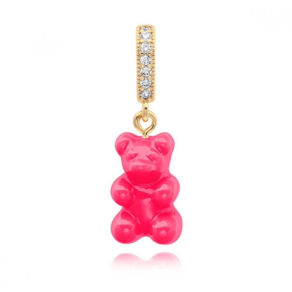 

Nostalgia Bear Cosmopolitan Pave Connector NOSTALGIA BEAR-COSMOPOLITAN-PAVE CONNECTOR