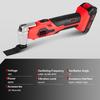 ONEVAN 20000OPM Electric Oscillating Multifunction Tool Cutter Trimmer Saw Shovel Woodworking Tool For Makita 18V Battery Pin
