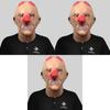 Scary Red Nose Clown Latex Mask For Halloween Party Costume Fun And Festivities