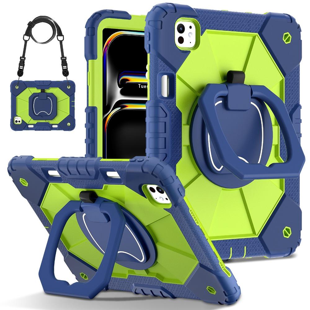 Stoßfeste Tablet-Hülle für IPad Air5 Air11 10. Gen. A16 A19 Pro11 13 IPad 10.2 9. 8. 6. 5. 9.7 Mini 7 6 Drehbarer Ständer Case Funda