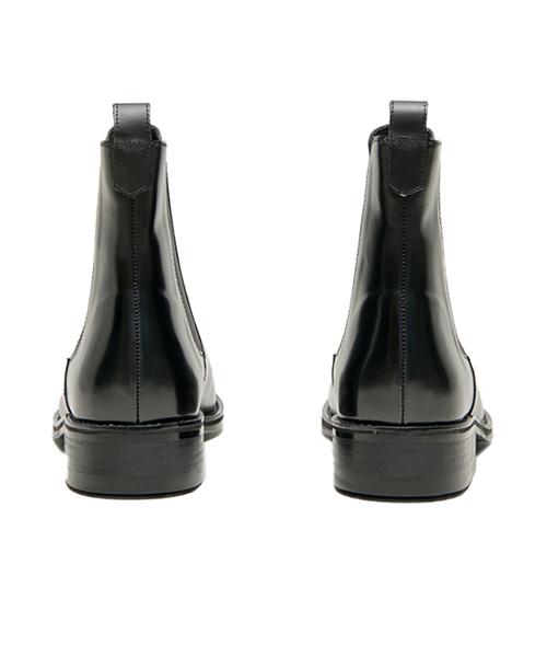 Mellos (Handmade) Round-Toe Chelsea Boots - Black