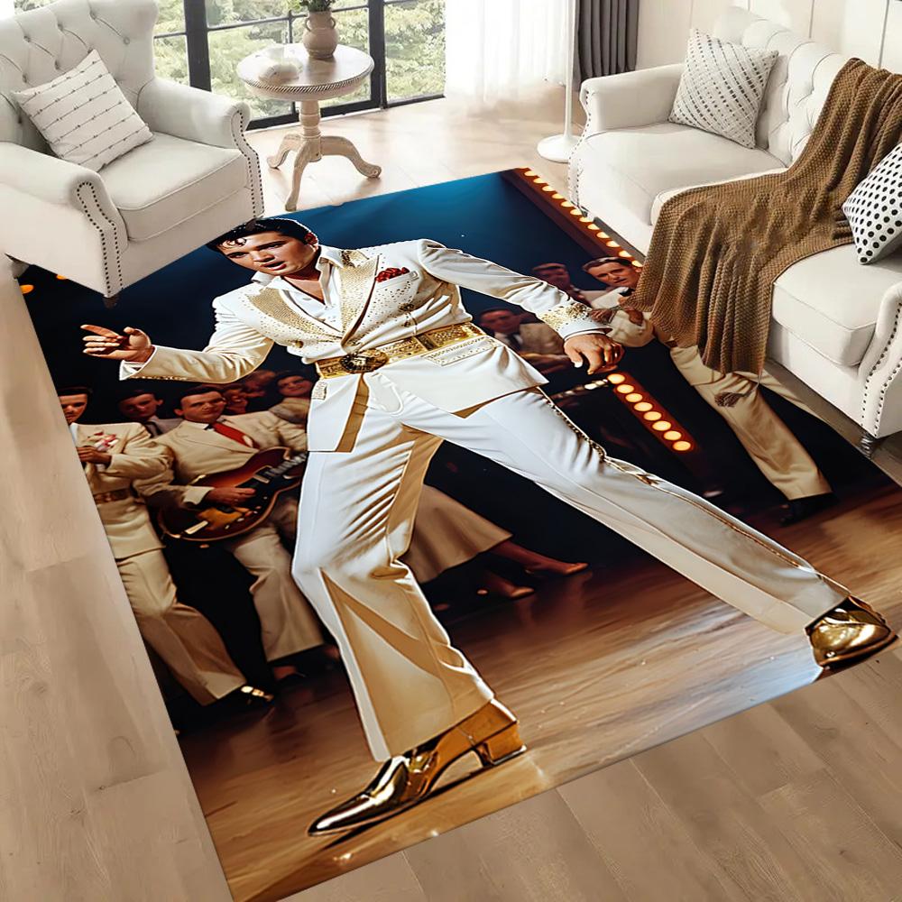 Elvis Carpet Perfect For Bedrooms Study Room Living Rooms Decorate Room Antislip Rug Anime Office Decor Spiritual Gift