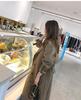 2025 Autumn Trendy Mid-Length Trench Coat for Women: Over-the-Knee, Elegant British Style
