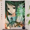 S-Saya No Uta The Song of Saya Colorful Tapestry Wall Hanging Bohemian Wall Tapestries Mandala Wall Hanging Sheets
