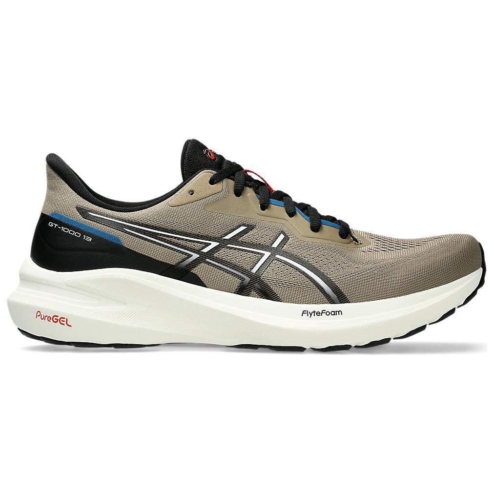 ASICS GT-1000 13 Pepper White Cushion Road Running Footwear 1011B858-200