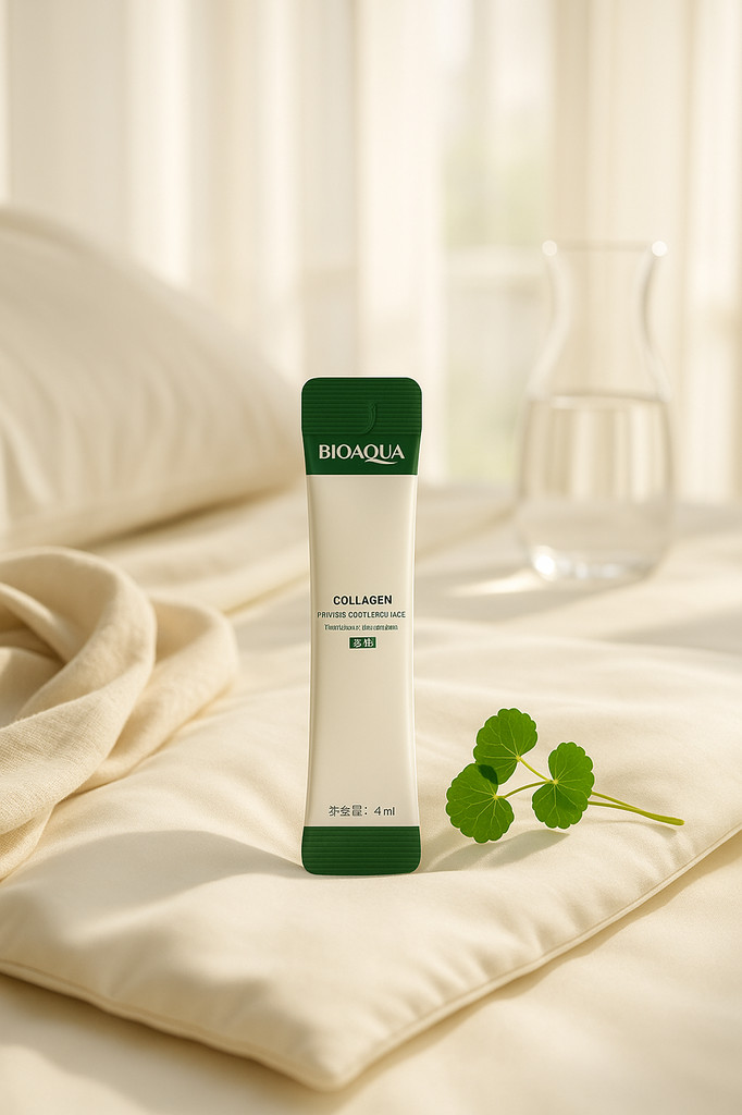 Bioaqua Collagen Firming Good Night Jelly Mask Hydrating Moisturizing Repair Skin Centella Asiatica Sleeping Mask