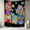 Lankybox Wall Tapestry Aesthetic Wall Hanging Printed Fabric Blanket Decorative Tapestries For Bedroom Living Room Home Decor