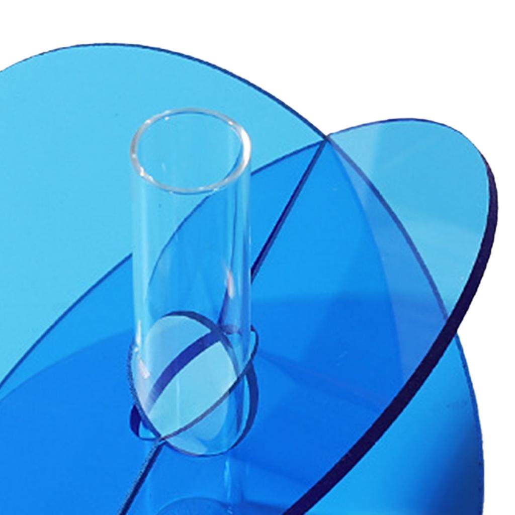 Acryl Geometrische Blume Vase Feine Detail Leicht Reinigen Acryl Geometrische Minimalistischen Vase für