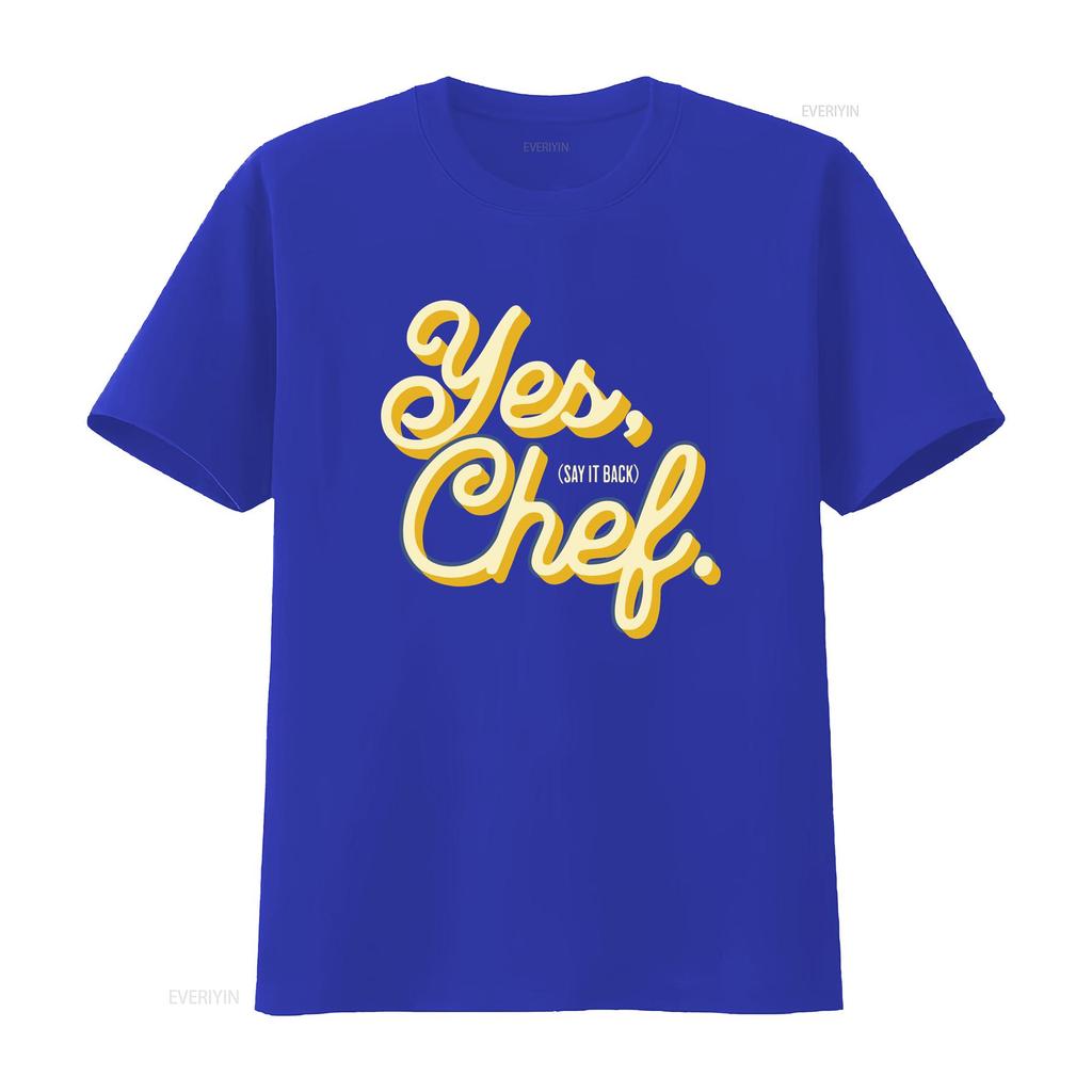 Ja Chef T-Shirt Inspiriert von der TV-Serie The Bear Vintage Gewaschen Bequem Stilvoll Lässig Streetwear Dehnbar Unisex Herren