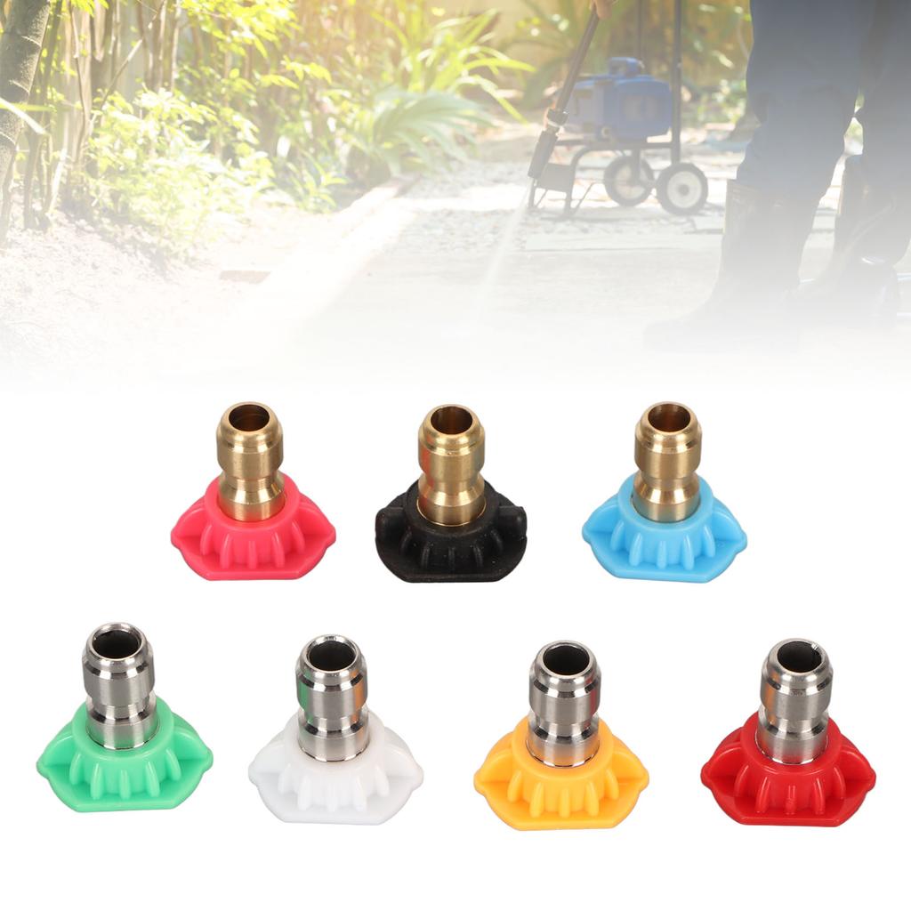Multifunctional High Pressure Water   Nozzle, High Pressure Washer   Spray Nozzle Washer Spray Nozzle for Efficient Dirt and Adhesion Removal, Ide