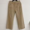 Honey J Women DoubLe Pocket Non Stretch Wide Cotton PantS S L