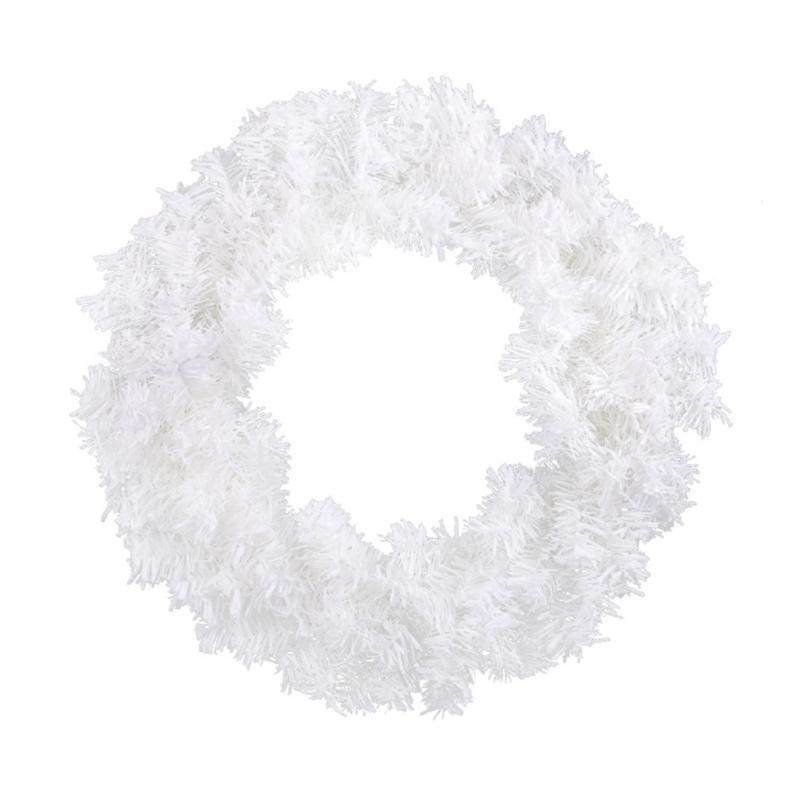 40cm/50cm Christmas Artificial Wreath Door Hanging Simulation Garlands for Inviting Holiday Christmas Setting Decors