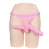 Wearable Realistic Dildo Pants Soft Silicone Strap On with Double Ended Dildo Skin Feel G Spot Stimulator Stretchy Harness for Couples