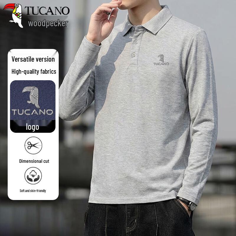 TUCANO Men's Business Casual Polo Shirt