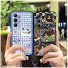 Protective Durable Phone Case For Realme C65 Fashion Design Cute Animals Cartoon Anti-dust Dirt-resistant Soft case TPU