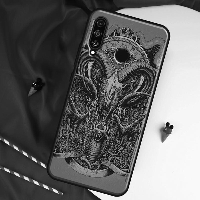 Mysterium Gothic Fantasy Art For Huawei Nova Y61 Y70 Y90 Y60 Y72 Y91 12s 12i 11i 7i 8i 9 10 SE P60 Pro P30 P40 Lite Case