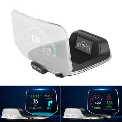 Auto Projektor Hud Auto Elektronisch Tragbar Navigation GPS Obd2 Tacho C3 HUD Head-Up-Display