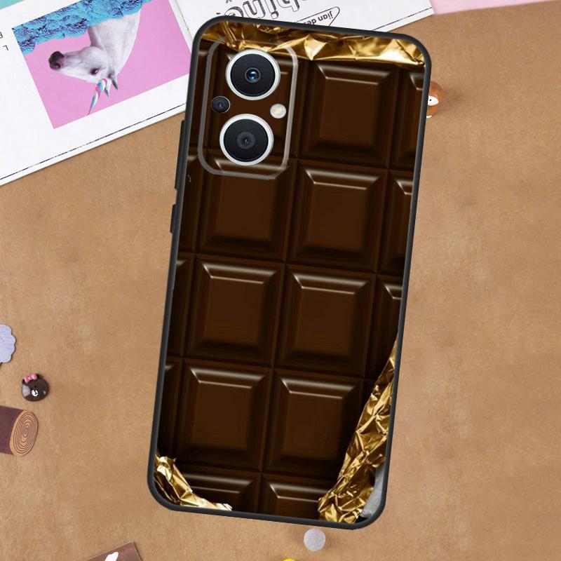 Chocolate Bar Case For OPPO Reno 4Z 5Z 8T 10 11 Pro 11F 5 6 7 8 Lite OPPO Find X5 X6 Pro X2 X3 Neo Cover
