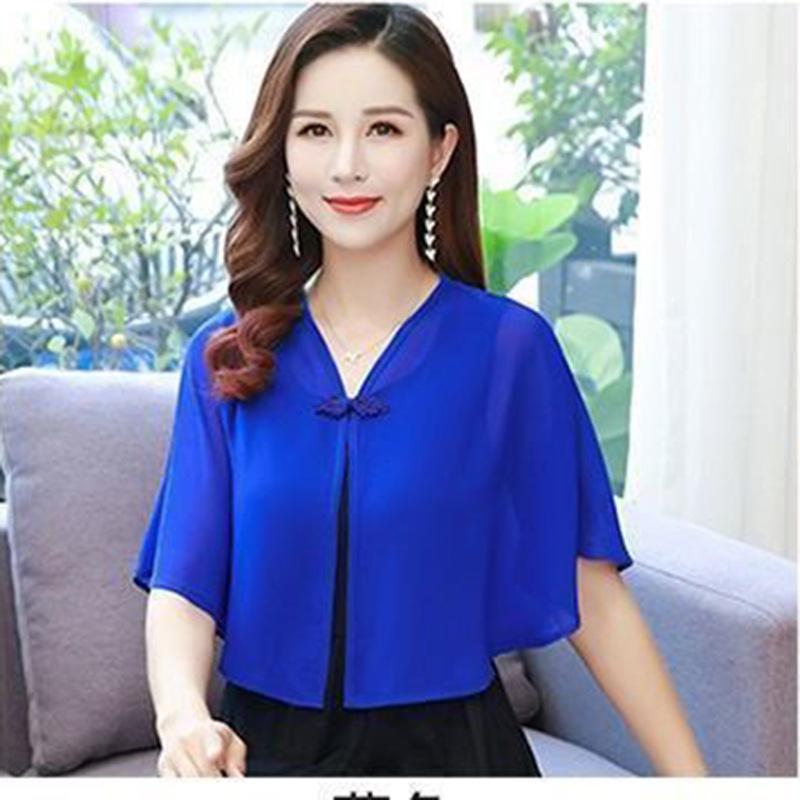 Women's Chiffon Shawl: Versatile Summer Waistcoat & Sunscreen Cardigan