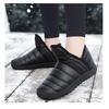 Botas de nieve de terciopelo para mujer, zapatos informales de lona, cálidos, impermeables, de algodón, de caña alta, gruesos, antideslizantes, para invierno