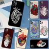 Human Anatomy Heart Art For Huawei Nova 11 10 9 SE Y70 Y60 Y90 Y61 Y91 Y73 Y72 12i 11i 8i P30 P40 Lite P60 Pro Case