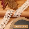 Hollow Lace Handmade Diy Decorative Lace Strap Clothing Clothes Tablecloth Curtains Fabric Material Cotton Thread Lace Edge