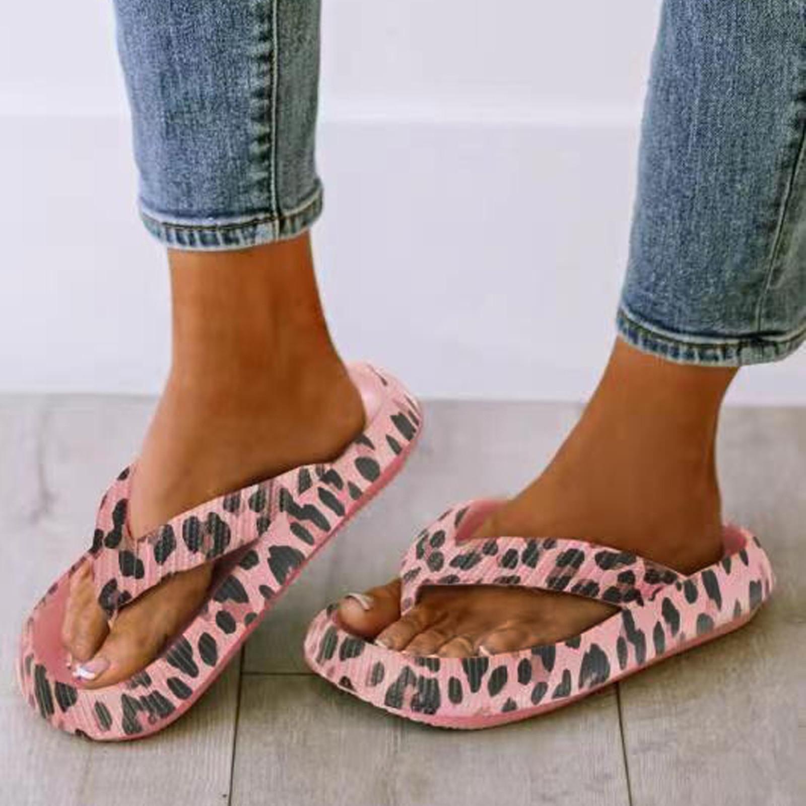 

Женские массажные тапочки с пузырьками, забавные нескользящие женские тапочки из личи 44 розовый