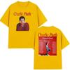 Vintage Hochwertiges T-Shirt Charlie Puth Whatevers Clever World Tour 2026 Merch T-Shirt Unisex Hip Hop Übergroßes Baumwoll-T-Shirt