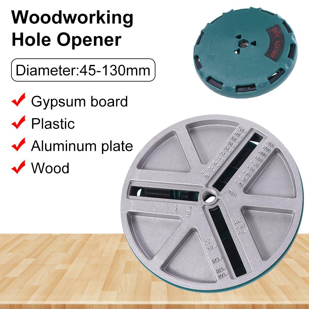 Positioning Bit Adjustable Hole Opener Efficient Punch Hole Driller  Manual Tool