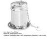 Tea Infuser Food Grade Stainless Steel High Temperature Resistant Loose Tea Strainer Tea Diffuser Filter with Drip Trays