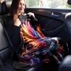 1pc Wolf Printing Lightweight Flannel Blanket, Comfortable and Warm Blanket, for Camping Sofa Bed and Couch Office, In All Seasons