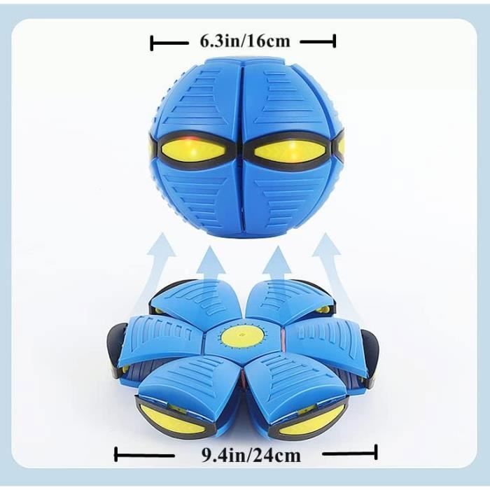 Jouet interactif - UNDERSCORE - Balle Volante UFO - ABS souple - Petit animal - Extérieur