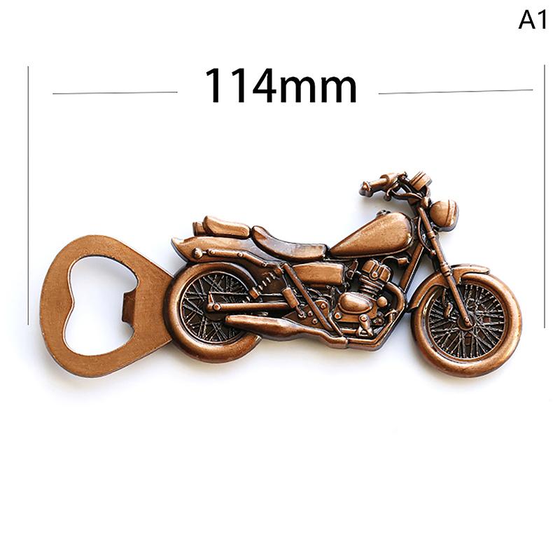 

Открывалка для бутылок в виде мотоцикла из цинкового сплава, имитация ретро-мотоцикла, открывалка для пивных бутылок, маленький подарок