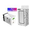 Super Fast Gallium Nitride Charger with QC3.0 + PD35W, EU/UK/AU Plug