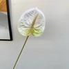 10Pc/lot 3D Printing Palm Artificial Flowers Wedding Hall Layout Home Decoration Fake Anthurium Flowers Party Flower Arrangement