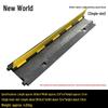 PVC Dual-Channel Speed Bump Cable Protector Board