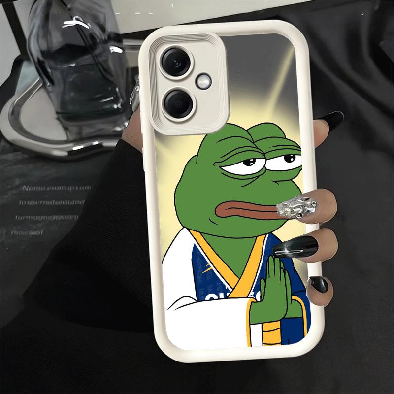 Phone Case for Xiaomi Redmi Note 15 14 13 Pro Plus Funny Sad Forg P-Pepe Meme Shell 12S 11 11S 11T 5G 14S Soft Silicone Funda