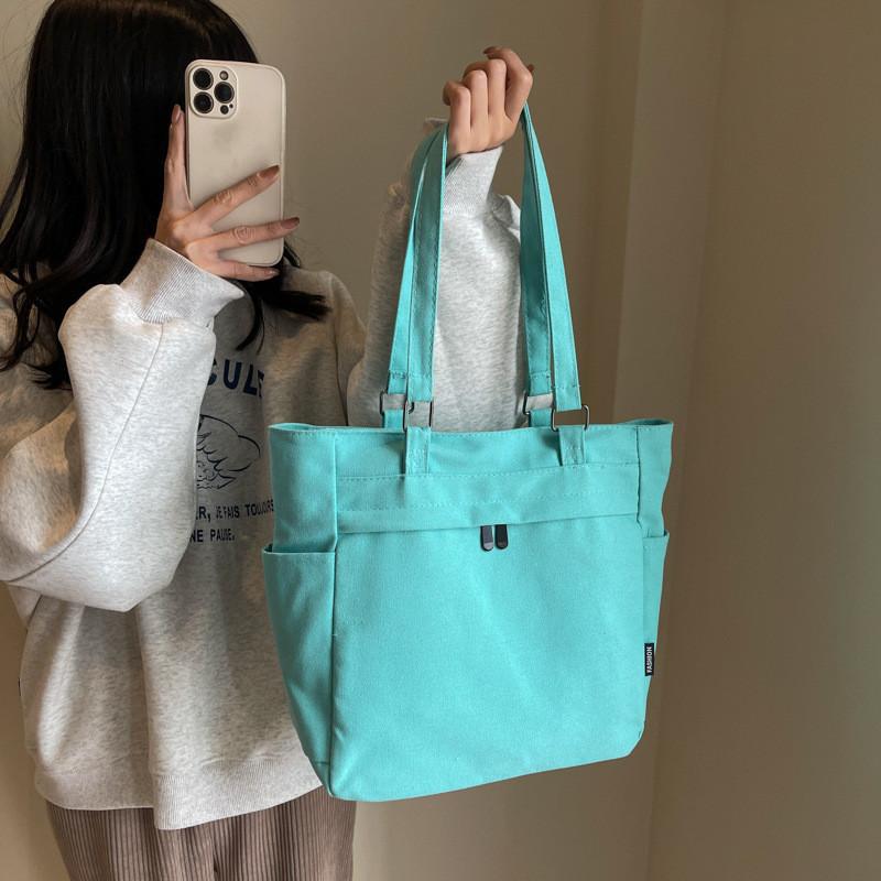 Trendy Urban Canvas Tote Bag For Women Spacious And Stylish Handbag 2023 New
