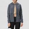 Under Armour Windproof Water-Resistant Fitness Training Woven Hooded Long Sleeve Running Jacket Women jackets 6009542-025