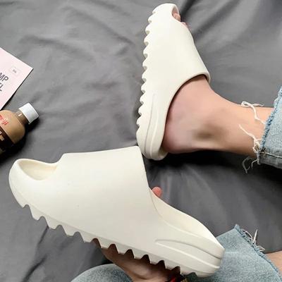 Men Summer Shoes NonSlip Platform Slippers Soft Bottom Indoor Home Sandals Sponge Fashion Beach Couple Non Slip Bathroom