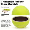 3 stycken Avancerad Träningstennisbollar-hållbara Och Mycket Elastiska-mycket Lämpliga För Nybörjare Gummibolltennis