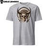 Native American Tribe Shaman Skull Unisex T-Shirt Mens Womens Tees Top | Unique Graphic Tee