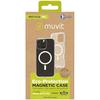 Case - MUVIT - iPhone 16 Pro Max - Transparent - Magsafe Compatible - Recycled