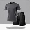 Men's European-Style Summer Casual Set: Trendy Short-Sleeved T-Shirt and Shorts, 2025 New Loose Two-Piece Sportswear