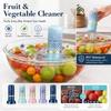 Portable and Vegetable Cleaner , Rechargeable Compartment Washer for Produce , Toys and Dishes