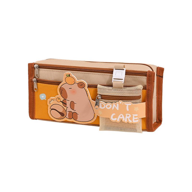 Cute Large Capacity Stationery Bag For Primary And Secondary School Students, Multifunctional Stationery Storage Bag