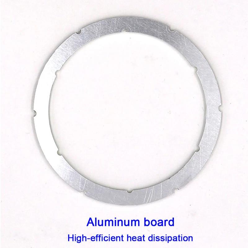 Annual Shape LED COB Angel Eyes DC 12V 24V 25mm-110mm 2.5W-12W COB Chip on Aluminum Board Ring LED Cold Warm White Light Source