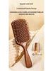 Golden Thread Sandalwood Anti-Static Scalp Massage Comb for Men and Women